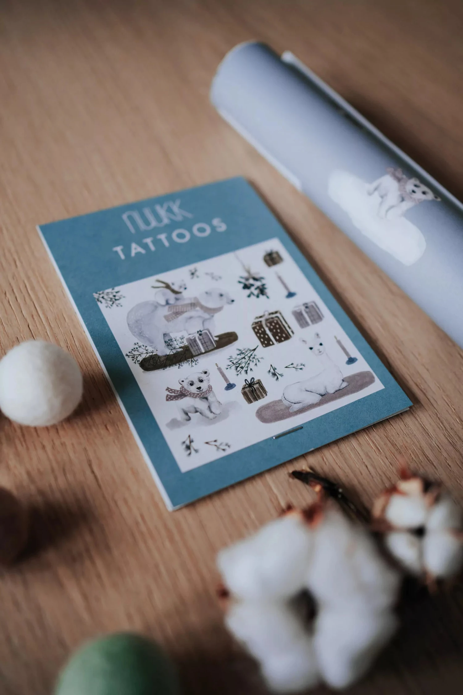 Nuukk Kinder Tattoos "Wintertiere" 4 Nuukk Kinder Tattoos "Wintertiere" – Bild 2