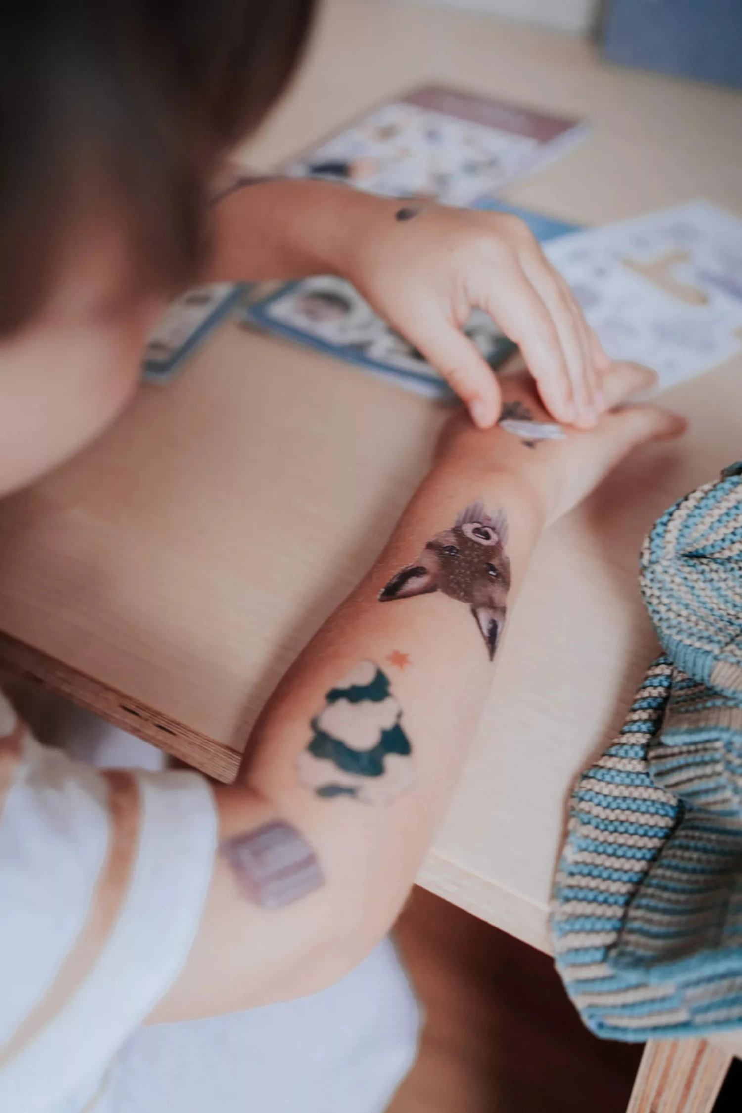 Nuukk Kinder Tattoos "Fuchs Und Eichhörnchen" 4 Nuukk Kinder Tattoos "Fuchs Und Eichhörnchen" – Bild 2