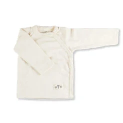 Lilano Baby Wolle Seide Wickelshirt Natur