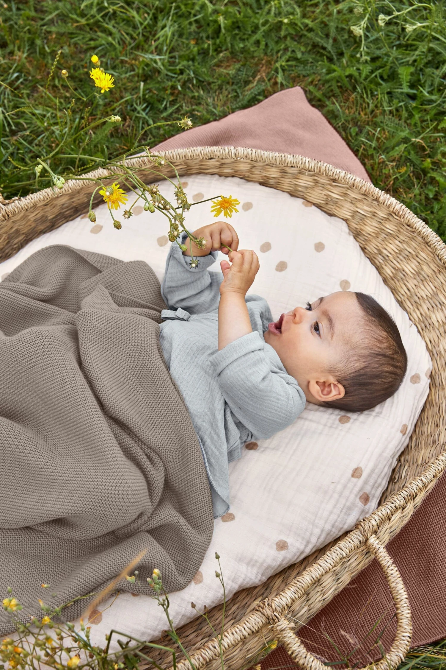 LÄSSIG Lässig Bio Musselintuch 3er Pack Little Mateys Royal Blue 6 LÄSSIG Lässig Bio Musselintuch 3er Pack Little Mateys Royal Blue – Bild 4