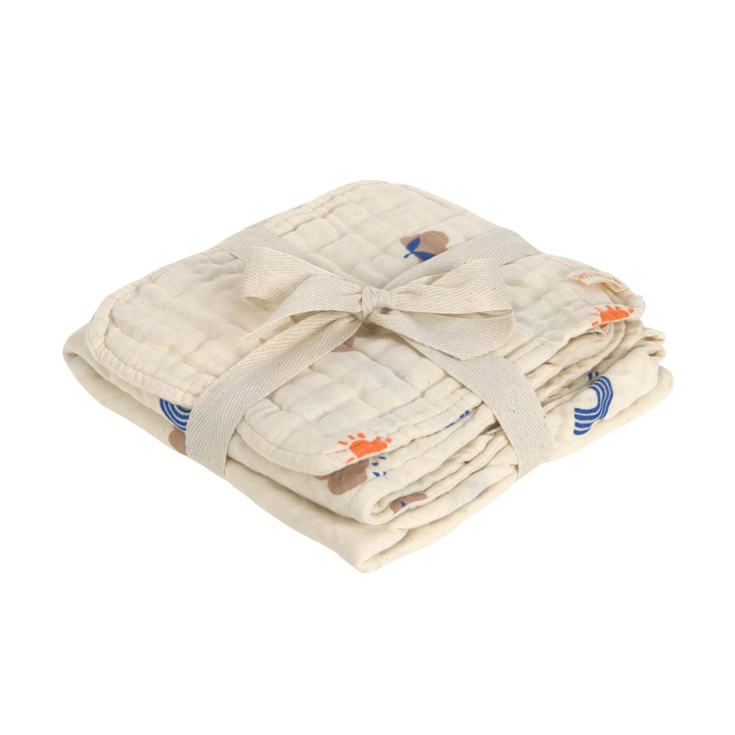 LÄSSIG Lässig Bio Musselinhandtuch Und Waschlappen Unisex 4 LÄSSIG Lässig Bio Musselinhandtuch Und Waschlappen Unisex – Bild 2