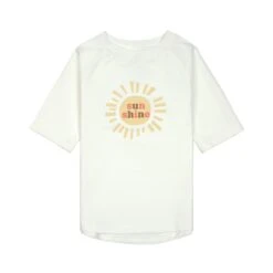 LÄSSIG Lässig UV Shirt Kurzarm Unisex Ecru Sun