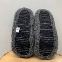 Alwero Bio Woll Hausschuhe Unisex Erwachsene Slipper Anthrazit 7 Alwero Bio Woll Hausschuhe Unisex Erwachsene Slipper Anthrazit -Babybekleidungs geschäft 1941349383