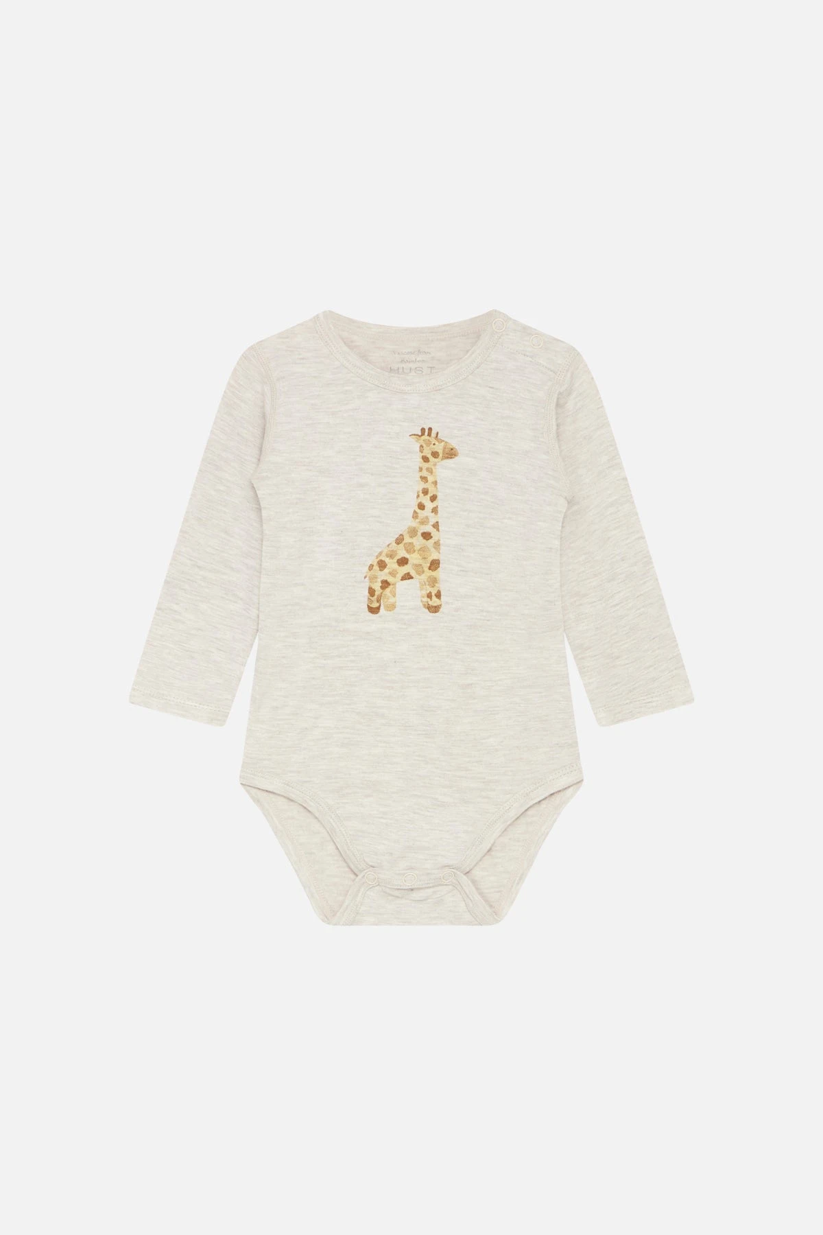 Hust&Claire Bambus Viskose Body Giraffe Natur Melange Gr.50/56 3 Hust&Claire Bambus Viskose Body Giraffe Natur Melange Gr.50/56