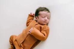 Micu Micu Newborn Strickset Biobaumwolle Rost