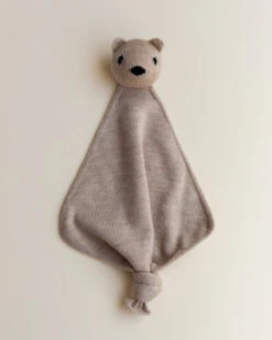 Hvid Merino Kuscheltuch Teddy Tokki Verschiedene Farben