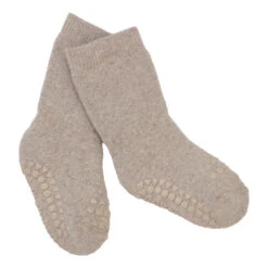 Gobabygo Antirutsch Socken Baumwolle Sand