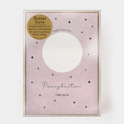 Kartenmarie Rubbelkarte Neuigkeiten