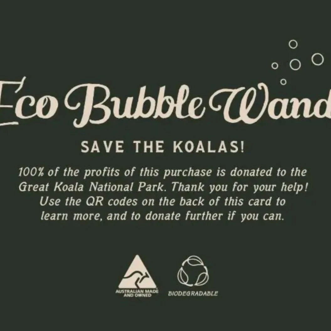 Kinfolk Pantry Eco Seifenblasen Stab "Koala" 6 Kinfolk Pantry Eco Seifenblasen Stab "Koala" – Bild 4