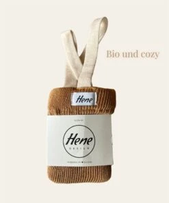 Hene Design BIO Trägerstrumpfhose Caramel