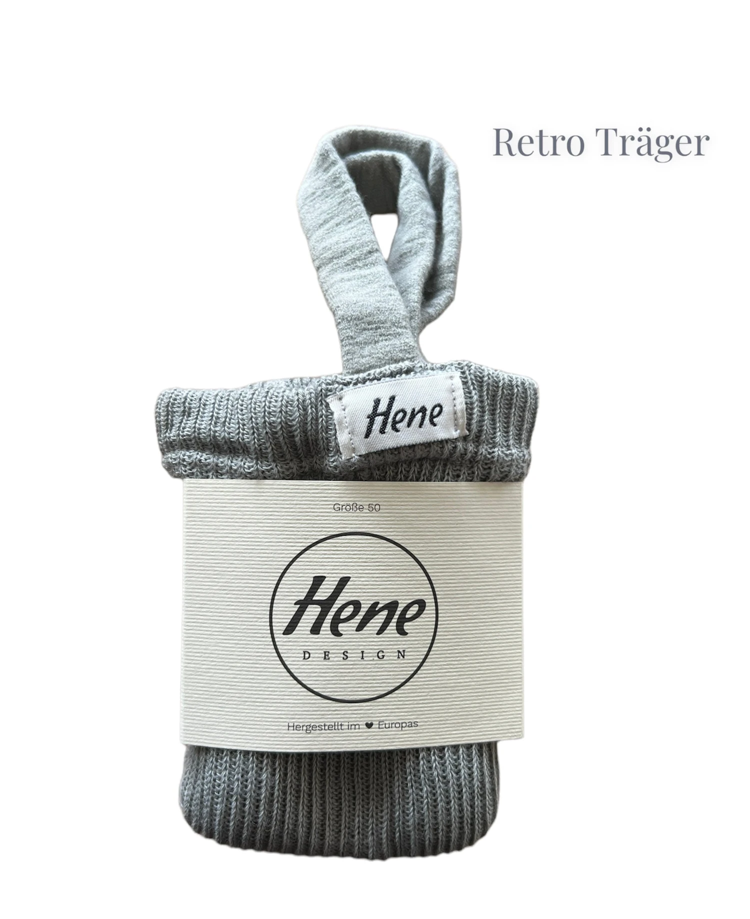 Hene Design Trägerstrumpfhose Grau Gr.90 5 Hene Design Trägerstrumpfhose Grau Gr.90 – Bild 3