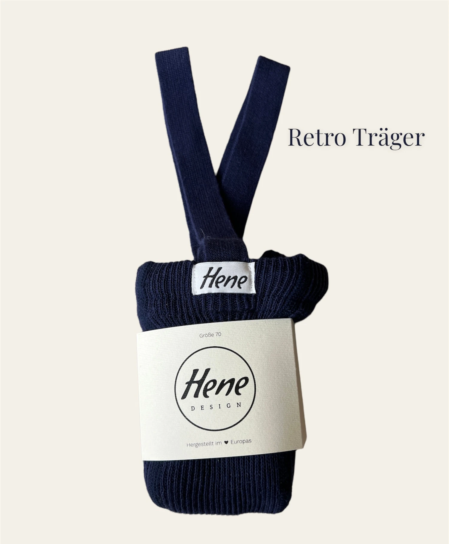 Hene Design Strumpfhose Mit Trägern In Dunkelblau 3 Hene Design Strumpfhose Mit Trägern In Dunkelblau