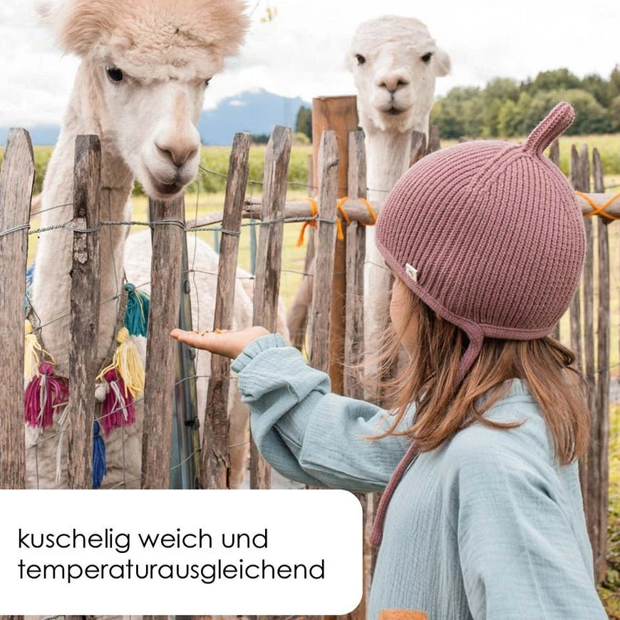 Oh Chapo Pinni Bio Merino Mütze Rose 7 Oh Chapo Pinni Bio Merino Mütze Rose – Bild 5
