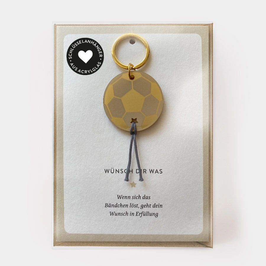 Kartenmarie Schlüsselanhänger "Fussball" 3 Kartenmarie Schlüsselanhänger "Fussball"