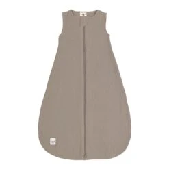 LÄSSIG Lässig Bio Musselin Sommer Schlafsack Taupe