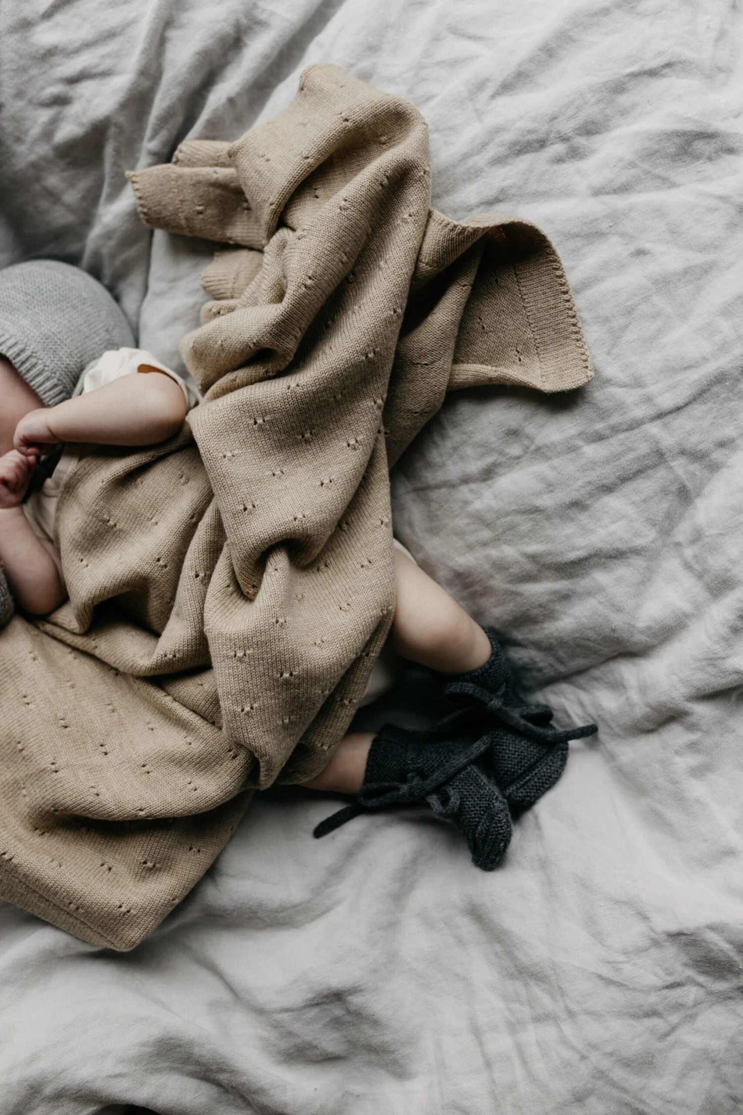 Hvid Merino Babydecke "Bibi" Verschiedene Farben 7 Hvid Merino Babydecke "Bibi" Verschiedene Farben – Bild 5