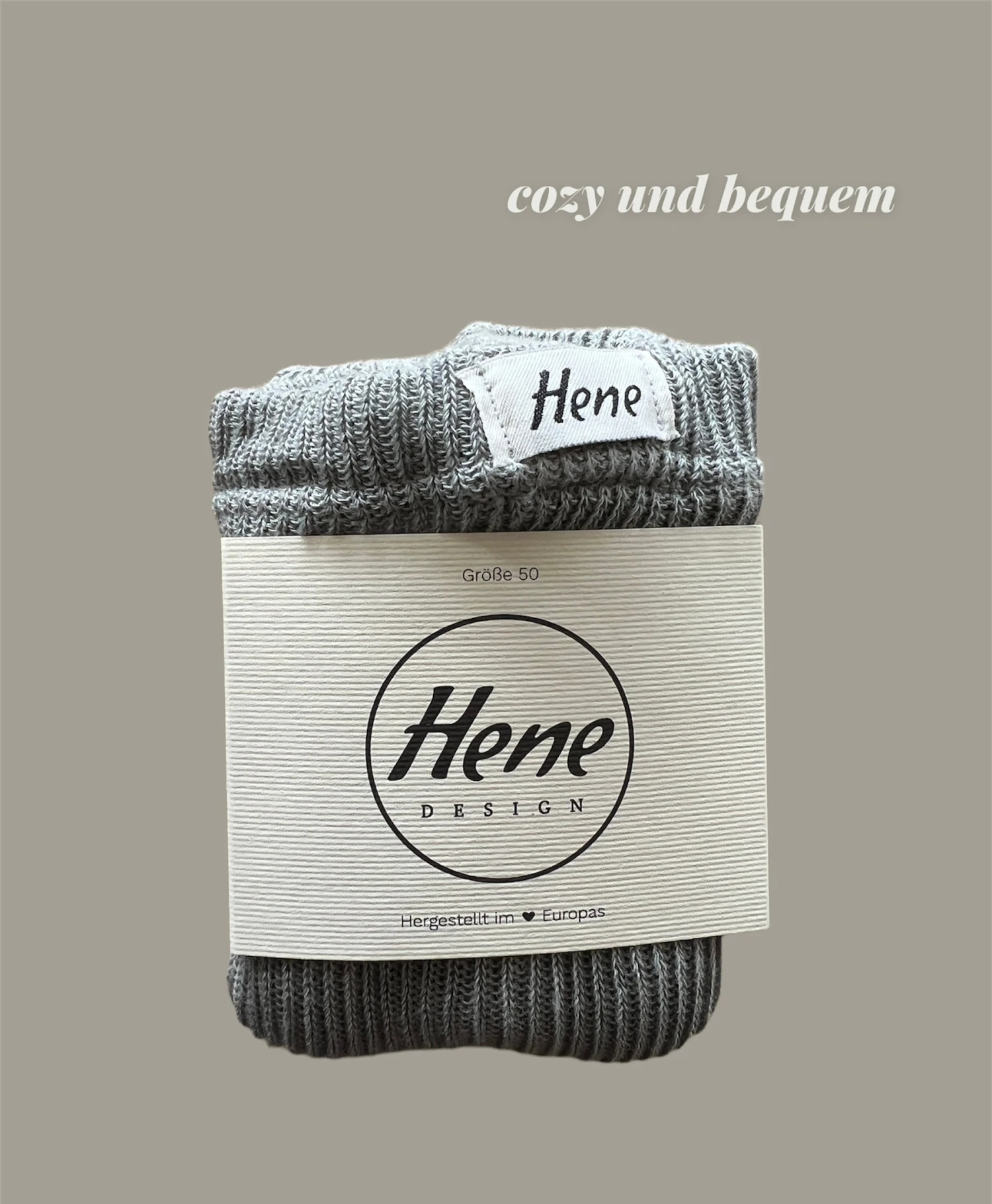 Hene Design Trägerstrumpfhose Grau Gr.90 6 Hene Design Trägerstrumpfhose Grau Gr.90 – Bild 4