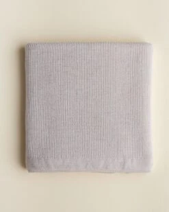Hvid Merino Babydecke "Felix" Cream