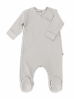 Bio Bambus Strampler Mit Fuß Verschiedene Farben