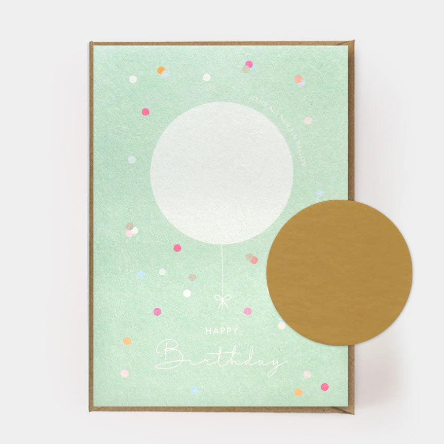 Kartenmarie Rubbelkarte "Happy Birthday" 3 Kartenmarie Rubbelkarte "Happy Birthday"