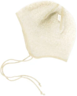 Joha Merino Fleece Muetze In Ecru