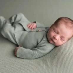 Micu Micu Newborn Strickset Biobaumwolle Greeny