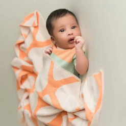 Micu Micu Newborn Babystrickdecke Zickzack Mosaik Orange 8 Micu Micu Newborn Babystrickdecke Zickzack Mosaik Orange -Babybekleidungs geschäft 984ee97b2dc81b317e3bc419a350cf453ac14e10921b93ba072f41fe17f7219f