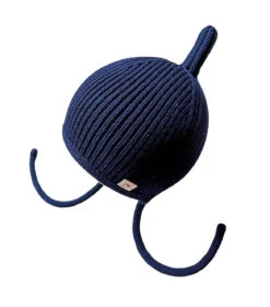 Oh Chapo Pinni Bio Merino Mütze Dunkelblau