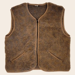 Alwero Erwachsenen Wollweste "Light POS" Panther Camello