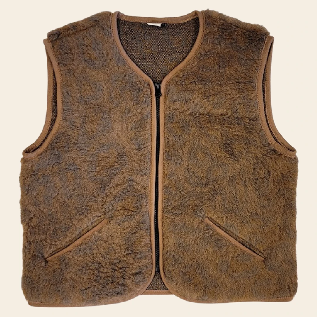 Alwero Erwachsenen Wollweste "Light POS" Panther Camello 3 Alwero Erwachsenen Wollweste "Light POS" Panther Camello