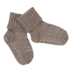 Gobabygo Antirutsch Alpaca Socken "walnuss" 8 Gobabygo Antirutsch Alpaca Socken "walnuss" -Babybekleidungs geschäft GoBabyGo AlpacaSocks Walnut 2