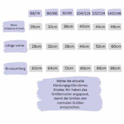 Alwero Kinder Bio Wollweste Natur -Babybekleidungs geschäft GroessenguideAlweroBodywarmerWesteAlpen 3fe34835 4311 4e9b bd16 778c9581a079
