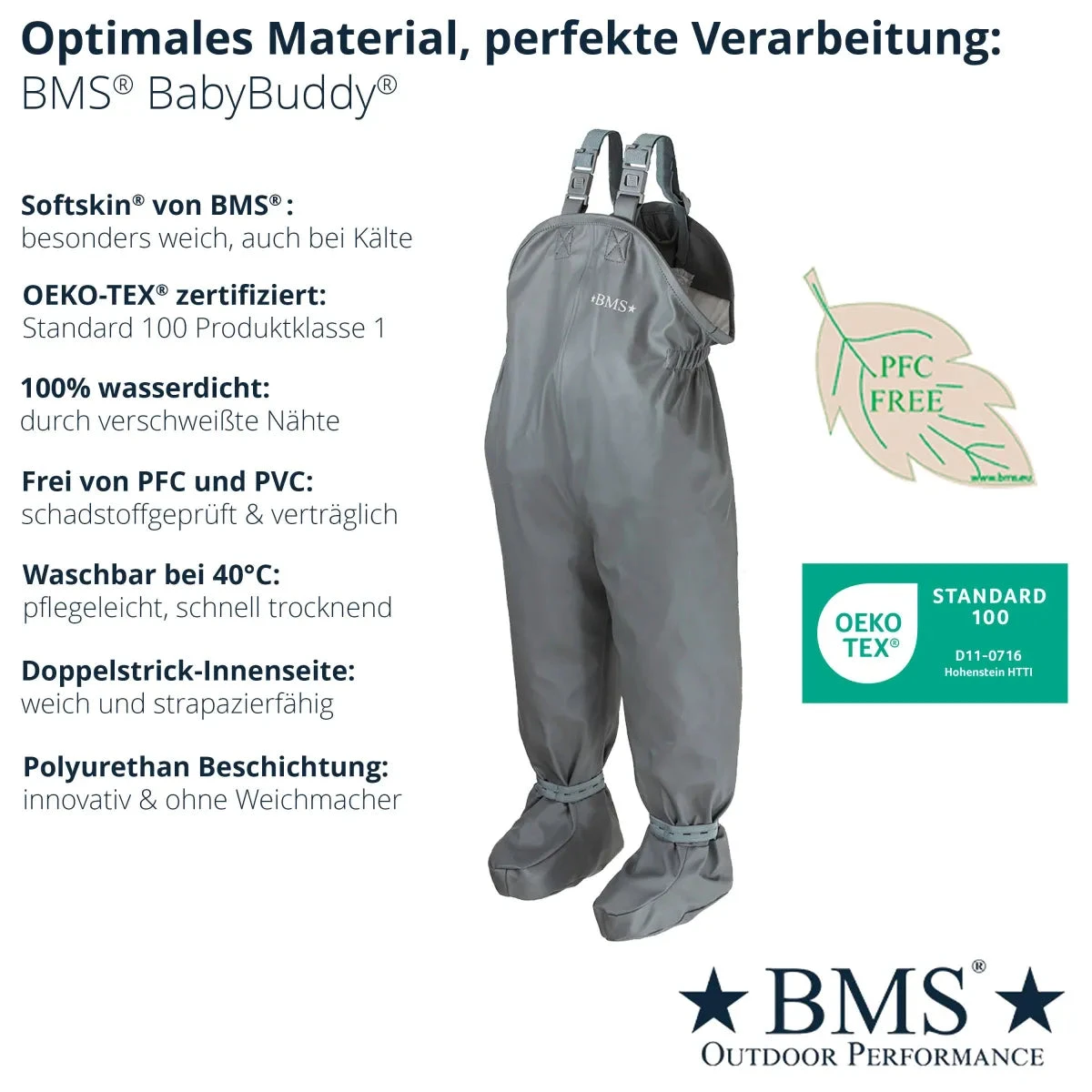 BMS Eco Buddelhose Babybuddy Mit Fuss Versch. Farben 7 BMS Eco Buddelhose Babybuddy Mit Fuss Versch. Farben – Bild 5