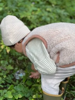 Alwero Kinder Wollweste Beige Braun -Babybekleidungs geschäft IMG 17772