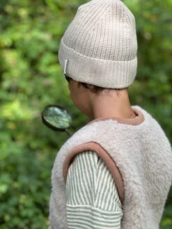 Alwero Kinder Wollweste Beige Braun -Babybekleidungs geschäft IMG 17812