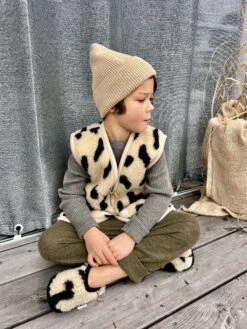 Alwero Kinder Bio Wollweste LEO Gepard 31 Alwero Kinder Bio Wollweste LEO Gepard -Babybekleidungs geschäft IMG 1945