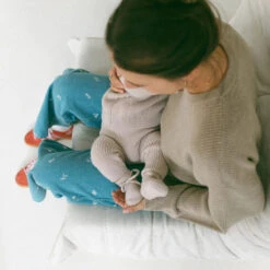 Lille Toni Damen Merino Pullover Meike Minime In Sand