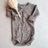 Joha Merino Woll Wickelbody Sesam Melange -Babybekleidungs geschäft IMG 5031