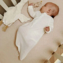 Joha Merino Erstlings Schlafsack Ecru