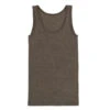 Joha Frauen Wolle Seide Tanktop In Chocolate Melange -Babybekleidungs geschäft Joha wolleseide unterhemd tanktop chocolatemelange damen
