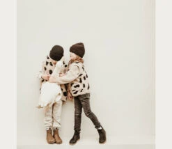 Alwero Kinder Bio Wollweste LEO Gepard 26 Alwero Kinder Bio Wollweste LEO Gepard -Babybekleidungs geschäft KidsLeo Alpen