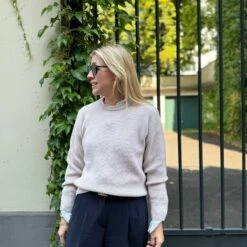 Lille Toni Damen Merino Pullover Meike Minime In Rosewood 8 Lille Toni Damen Merino Pullover Meike Minime In Rosewood -Babybekleidungs geschäft Meikerosewood2