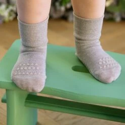 Gobabygo Antirutsch Socken Bambus Sand