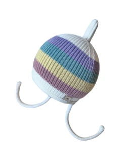 Oh Chapo Pinni Bio Merino Mütze "Regenbogen" Limited Edition Baby