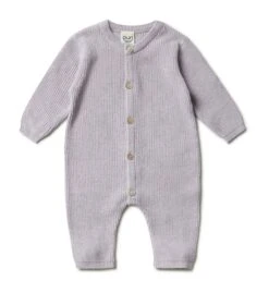 Puri Organic Overall Baumwolle Seide Lavendel