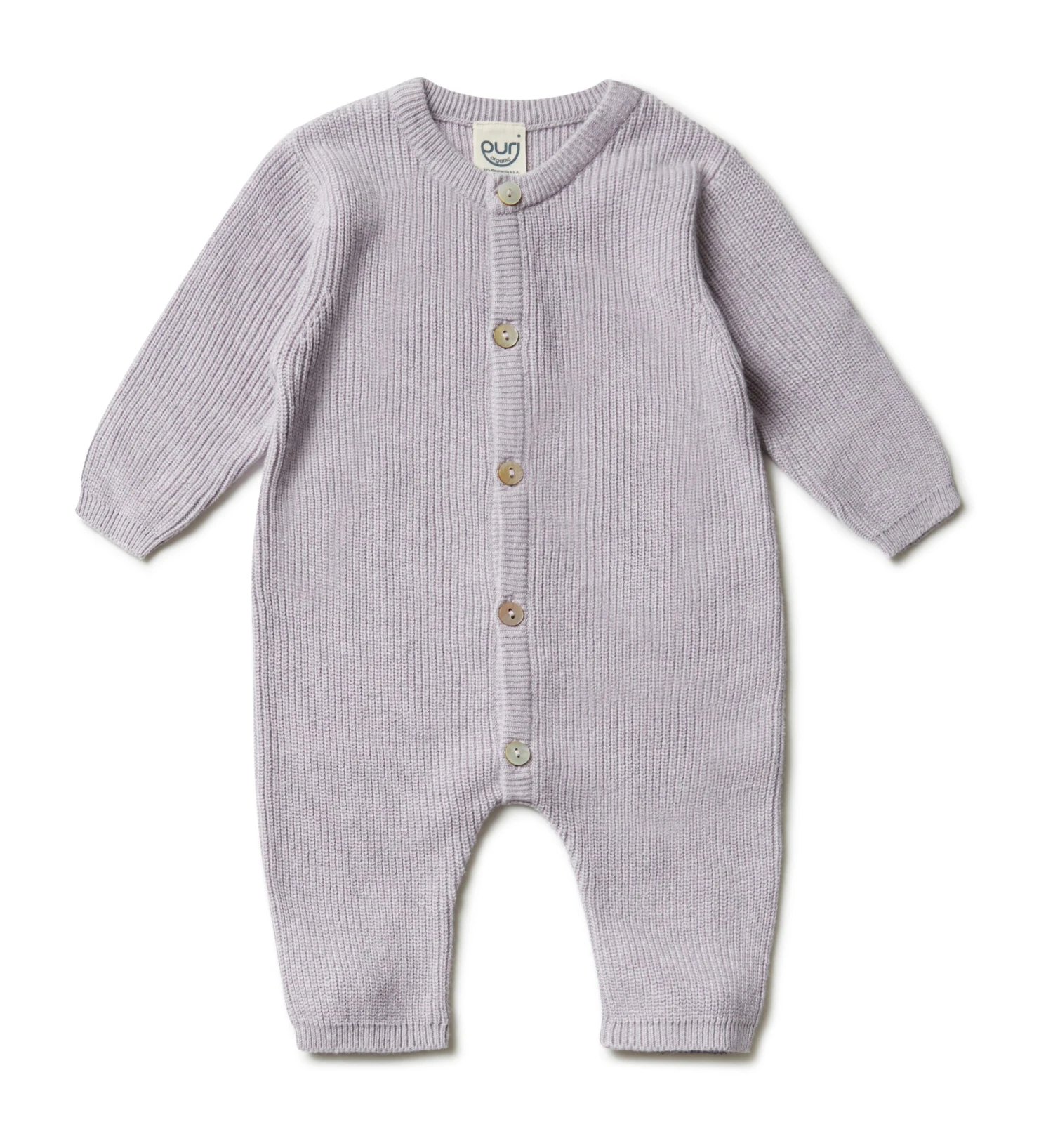 Puri Organic Overall Baumwolle Seide Lavendel 3 Puri Organic Overall Baumwolle Seide Lavendel