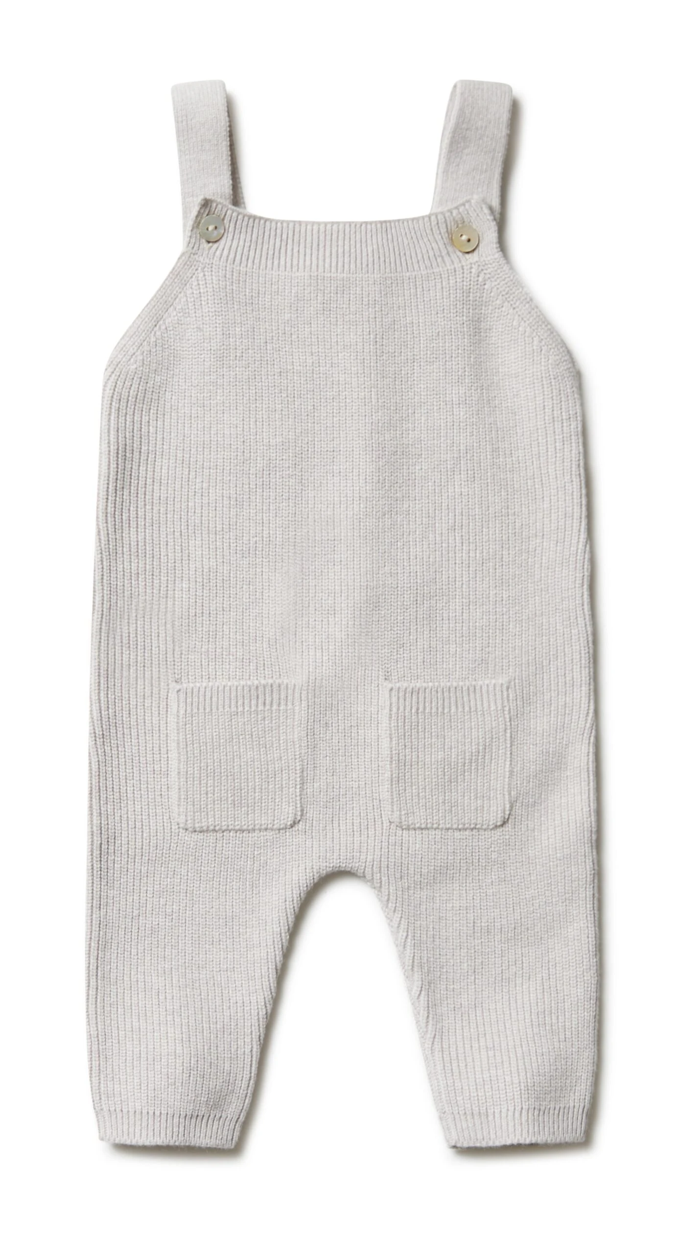 Puri Organic Mitwachsende Strick Latzhose Biobaumwolle Seide In Beigemelange 3 Puri Organic Mitwachsende Strick Latzhose Biobaumwolle Seide In Beigemelange