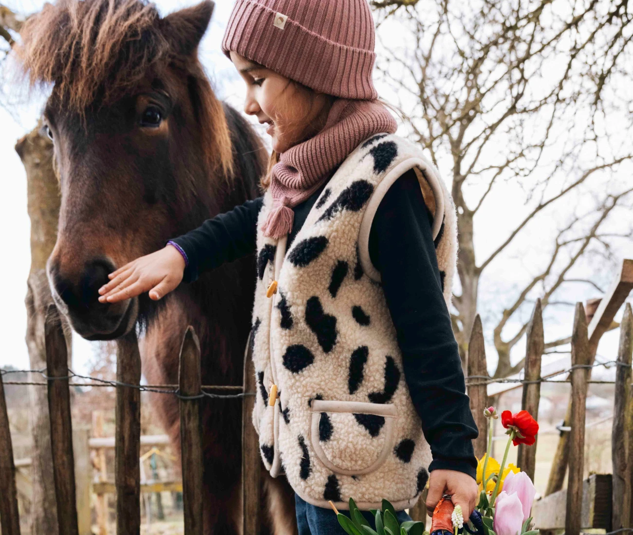 Alwero Kinder Bio Wollweste LEO Gepard 4 Alwero Kinder Bio Wollweste LEO Gepard – Bild 2