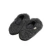 Alwero Bio Hausschuhe Ballerina Junior Dunkelgrau 2 Alwero Bio Hausschuhe Ballerina Junior Dunkelgrau -Babybekleidungs geschäft alwerowollhausschuhedunkelgraubiowolle