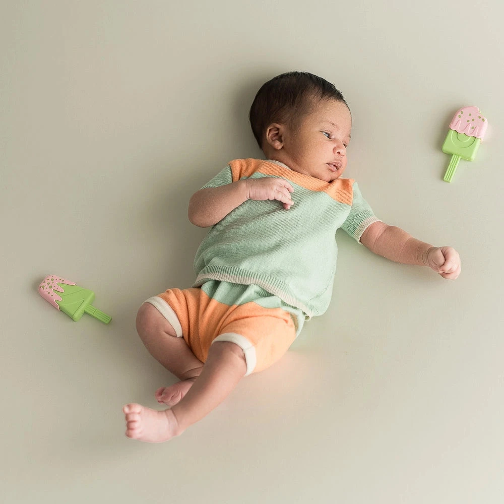 Micu Micu Newborn Strickset Biobaumwolle Kurz Fantasia 3 Micu Micu Newborn Strickset Biobaumwolle Kurz Fantasia